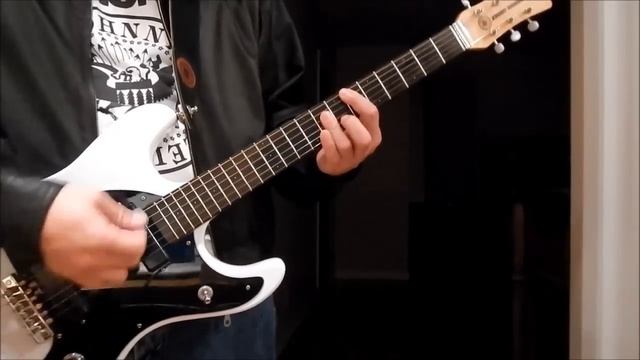 Ramones – KKK Took My Baby Away (Guitar Cover) Barre Chords, Downstroking, Johnny Ramone смотреть онлайн