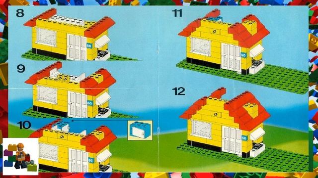 LEGO instructions - Town - Leisure - 6360 - Weekend Cottage смотреть онлайн