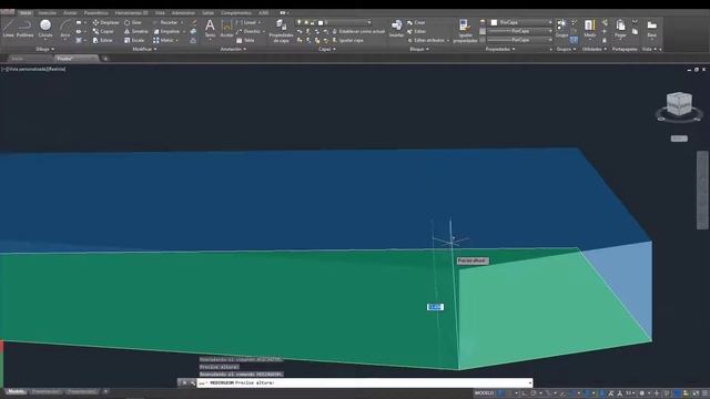 Calcular volumen en Autocad смотреть онлайн