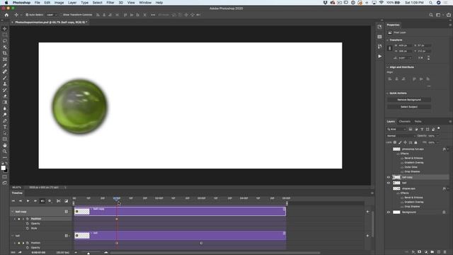 How to make things move in Photoshop. Motion graphics basics смотреть онлайн