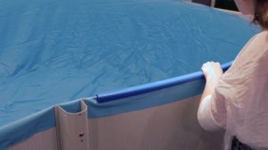 Сборка бассейна Bestway Hydrium