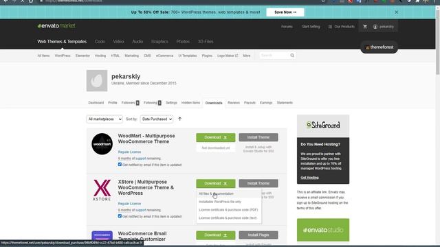 Покупаю WoodMart и XStore ➤ Скидки от Envato 30-50% смотреть онлайн