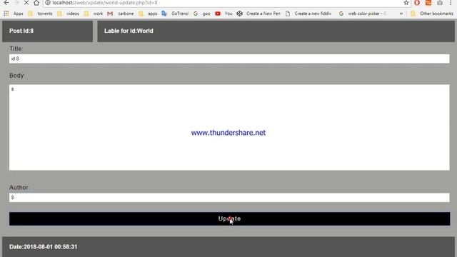 PHP , HTML , CSS - Back end for a Posting website смотреть онлайн