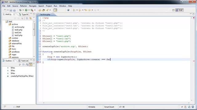 Formation PHP 5.4 : ZIP : compresser et décompresser des fichiers (Depuis PHP 5.2) (45/52) смотреть онлайн