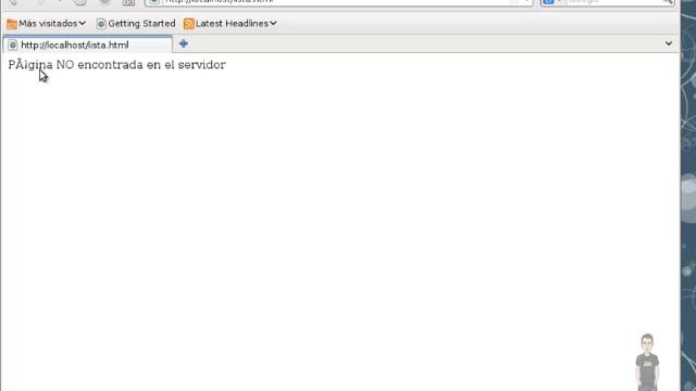 Apache05: Configurar mensaje de "Error 404" - Página no encontrada. смотреть онлайн