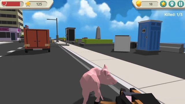 Let's play Crazy Pig Simulator (on Crazy Games) смотреть онлайн