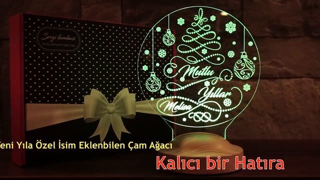 Yeni Yıl Hediyesi Yılbaşı Çamı Led Lamba смотреть онлайн