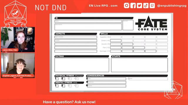 Not DnD - Fate Core System смотреть онлайн