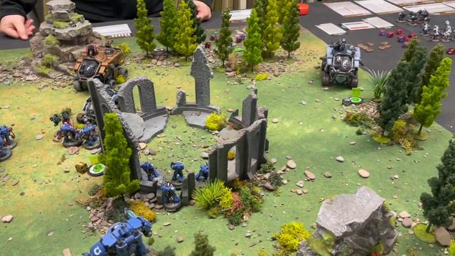 Space Marines *Ultramarines* vs Leagues of Votann 1500pts Warhammer 40k 10th Edition Battle Report смотреть онлайн