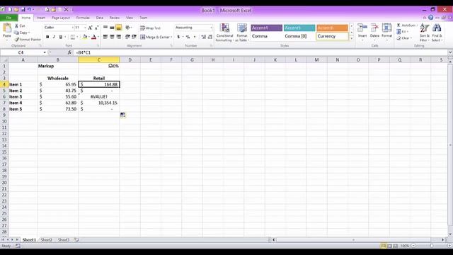 Excel - Relative and Absolute Cell Addresses смотреть онлайн
