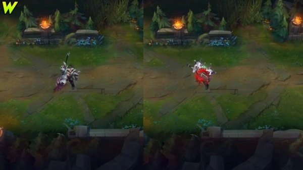 Old God Mordekaiser vs Project Mordekaiser Skin Comparison - League of Legends