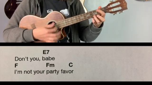Party Favor: Billie Eilish Ukulele Play Along смотреть онлайн