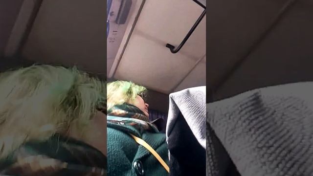 Весёлая поездка в маршрутке. Скрытая камера моего телефона. Знакомства..??✨✌️ часть 2. смотреть онлайн