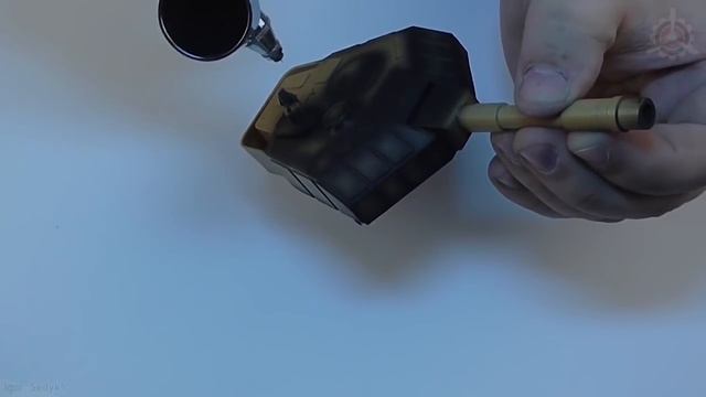 Сборка детской модели "Российский танк" от фирмы "Звезда". смотреть онлайн