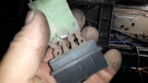 Ремонт реостата печки. Мерседес АТЕГО.