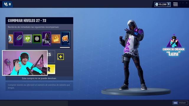 *TEMPORADA 9* TODOS LOS SECRETOS! Fortnite Battle Royale - Luzu смотреть онлайн