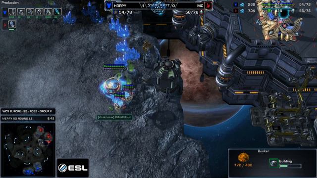 MC vs. Happy - Group F Ro32 - WCS Europe 2014 Season 2 - StarCraft 2 смотреть онлайн