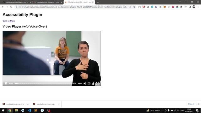Advanced HTML Video Player with MediaElement.js || html webpage me video kaise dale? || WeezyTube смотреть онлайн
