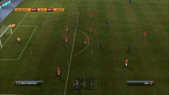 Барселона - Реал Мадрид. Кубок Испании 27.02.2013 г. [FIFA 2012] смотреть онлайн