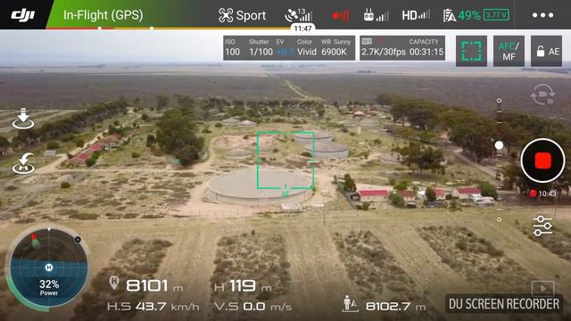 Mavic Pro Platinum range test - 8528m stock setup in CE mode смотреть онлайн