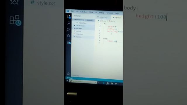Blog Card Using html and css смотреть онлайн