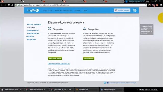 como descargar e instalar minecraft 1.6.2, forge, hamachi, winrar, java, google chrome parte 2 de 2 смотреть онлайн