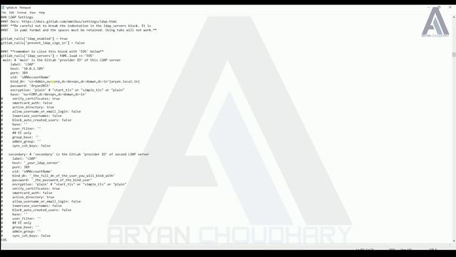 GitLab Server Ldap Configration,How to configure LDAP with GitLab,LDAP Authentication with GitLab. смотреть онлайн
