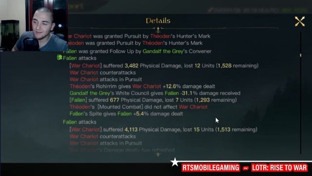 Theoden War Chariot Retaliate PvP Build - LOTR: Rise to War смотреть онлайн