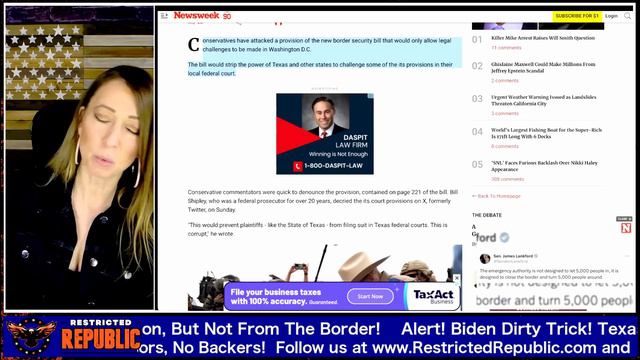 Alert! Biden Dirty Trick! Texas Preparing For MAJOR Invasion, But Not From The Border! смотреть онлайн