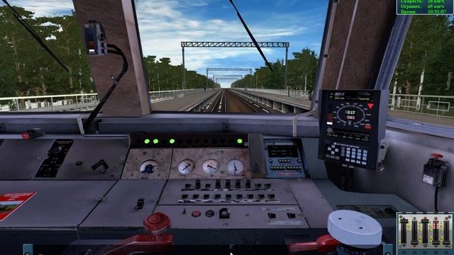 Trainz 2012 (v 3.6), ЭР2К 1183 поездка смотреть онлайн