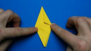 Как сделать оригами игрушку вертушку из бумаги