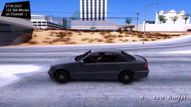 Mercedes-Benz E280 New ENB Top Speed Test GTA Mod Future _REVIEW смотреть онлайн