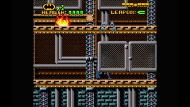 Super Nintendo (Snes) 16-bit Batman Revenge of the Joker stage 3