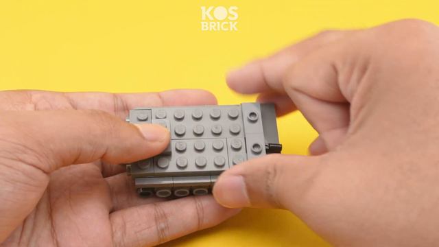Lego Tiger 1 v.2 / Panzer 6 WW2 German Tank Mini Vehicles (Tutorial) смотреть онлайн