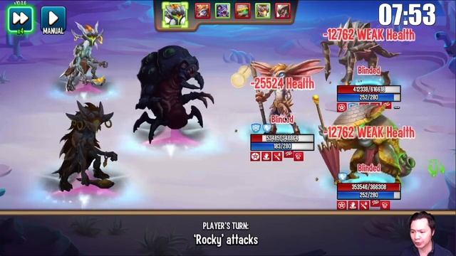 6 NOV | NO KODAMA | INFINITE GAUNTLET | 0 GEM Speedrun | Node Info 41-56 | Monster Legends смотреть онлайн