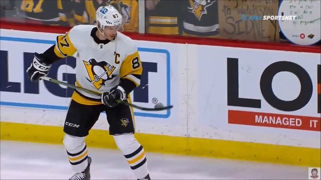 Секреты мастерства. Кросби и Генцель на разминке смотреть онлайн