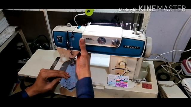 kaj.overlock and zegzag sewing machine Toyota смотреть онлайн