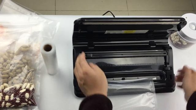 Freshenjoy Vacuum Sealer Machine GN-1058A Bag Rolls & Canister смотреть онлайн
