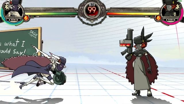 SKULLGIRLS BLACK DAHLIA ALL MOTIONS/ANIMATIONS (ALPHA) смотреть онлайн