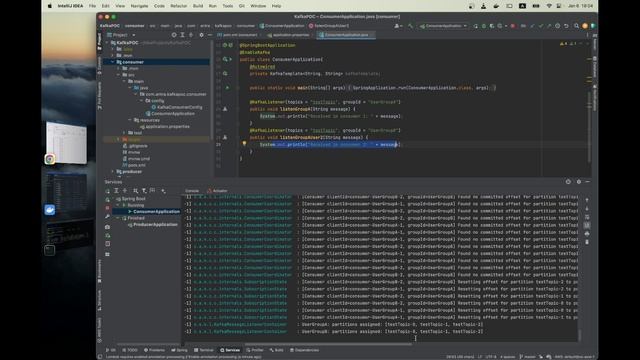 SpringKafka Simple Consumer смотреть онлайн