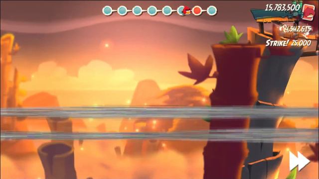 Angry Birds 2 AB2 Golden Pig Challenge! BIRDIE! (Very Low FP) смотреть онлайн
