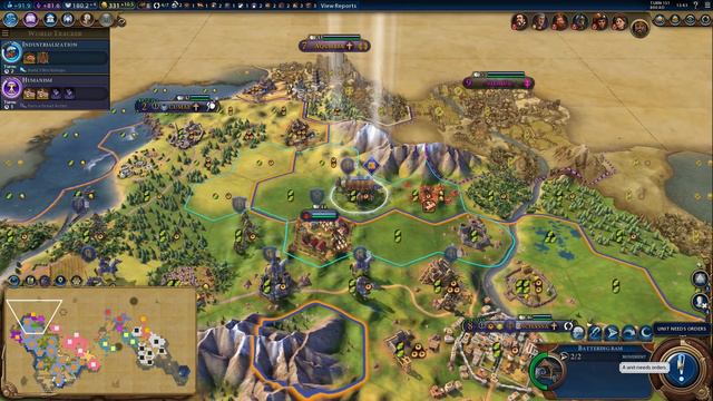 Civilization 6: Let's Play Deity Sumeria - Part 9 смотреть онлайн