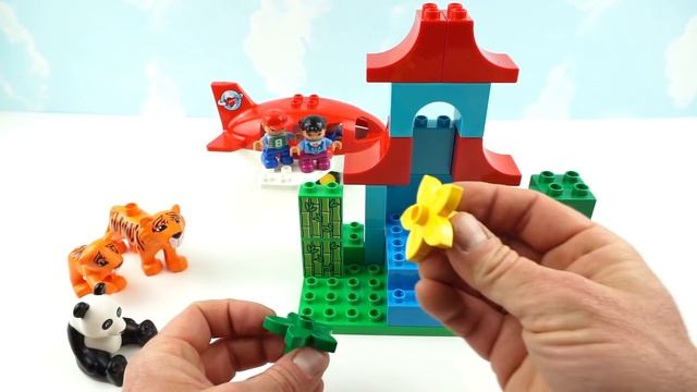 تعلم ألعاب الحيوانات للأطفال لعبة فيديو للأطفال Lego Duplo смотреть онлайн