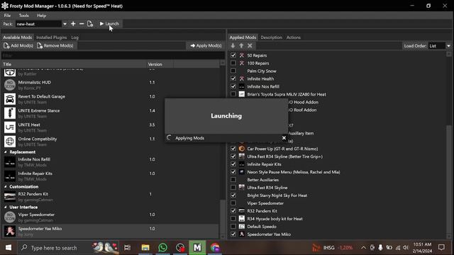 INSTALL CUSTOM SPEEDOMETER - NFS HEAT ONLINE MOD