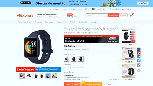 VAI COMEÇAR!! BLACK FRIDAY ALIEXPRESS & tem CUPONS de desconto, CORRA!! смотреть онлайн