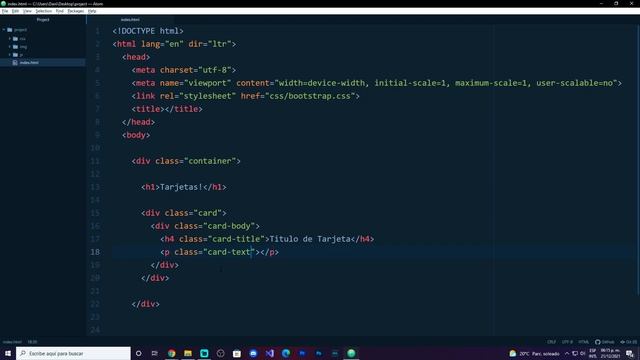 Bootstrap desde cero! | Tarjetas | Parte #50 смотреть онлайн
