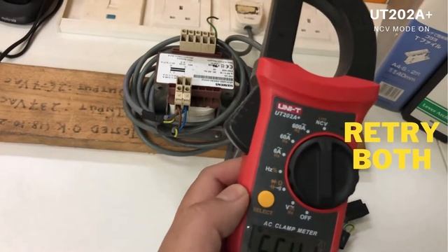 Uni-T UT202A+ Digital Clamp Meter - NCV Wireless Electric Field Sensing ?
