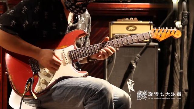 Fender MasterBuilt '63 Stratocaster Heavy Relic by Dale Wilson | SN: DW2105 | No Talking смотреть онлайн