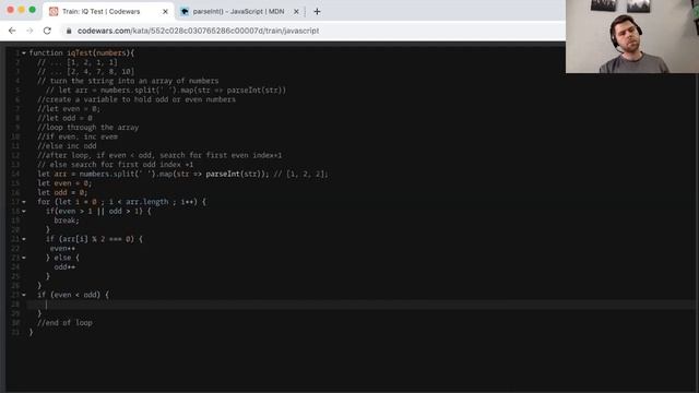Watch-Me-WhiteBoard # 5: "IQ Test" from Codewars смотреть онлайн