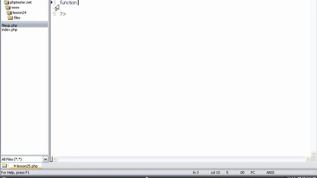 ВИДЕОКУРС PHP. Функции, определяемые пользователем смотреть онлайн